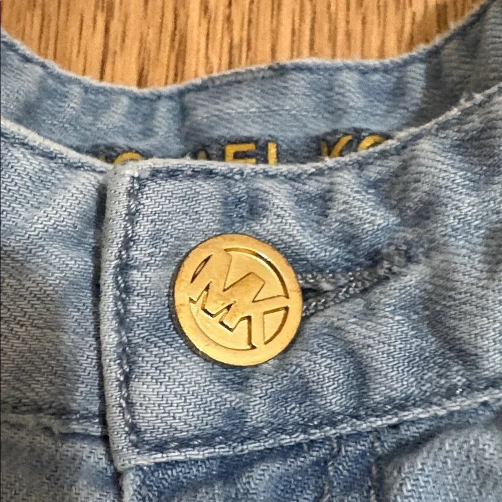 Michael Kors Light Blue Flare Jeans